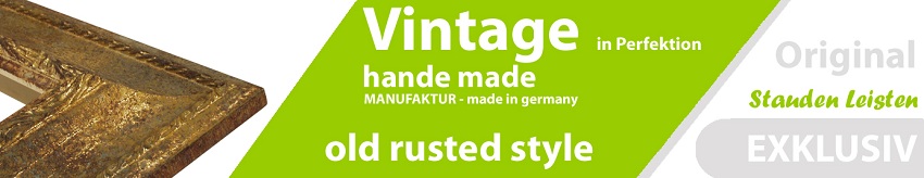 klassischer-moderner-Rahmen-vintage-rusty-vintage-frames-f&uuml;r Blechschild, Emailschild, Vintage Bilder, Retrobilder, alte Dekoschilder, wandgestalung-mit-Rostfarben-wandfarbe-rost-echt Rosteffekt Rahmen-old-vintage-mouldings-old-rusted-metal-style-Einrichtungstrend vintage-rusty-colour-design-Rostfarben, Rahmenbreite 68 mm